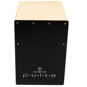 Kadence Pulse Cajon CS-082, Birch Wood Black (H:37 W:23 L:24)