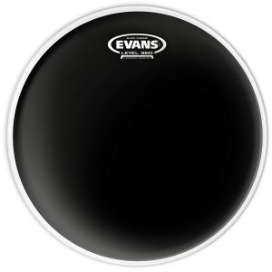 Evans TT10CHR – 10″ Black Chrome Batter Drum Head