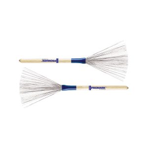 Promark B300 : Accent Wood-Handle Wire Brushes