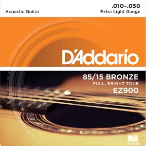 D’Addario EZ900 : Bronze Acoustic Guitar Strings