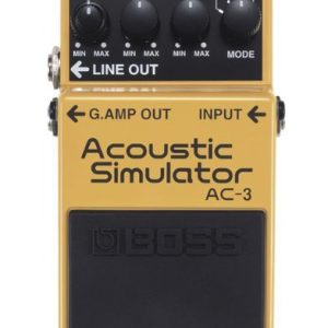 Boss AC-3 Acoustic Simulator : Effect Pedal