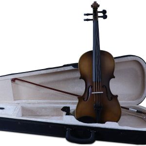 Pro Craft Acoustic Violin PR VS2 Dark Natural With Hard Case Bow and Rosin