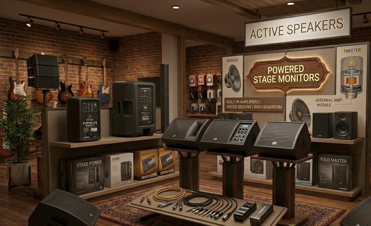 Powered Stage Monitors