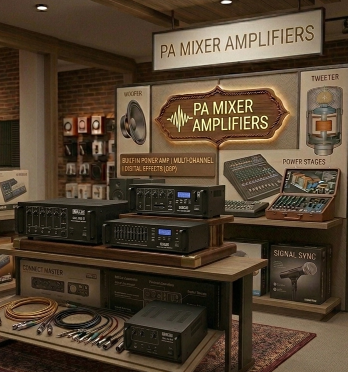 PA Mixer Amplifiers